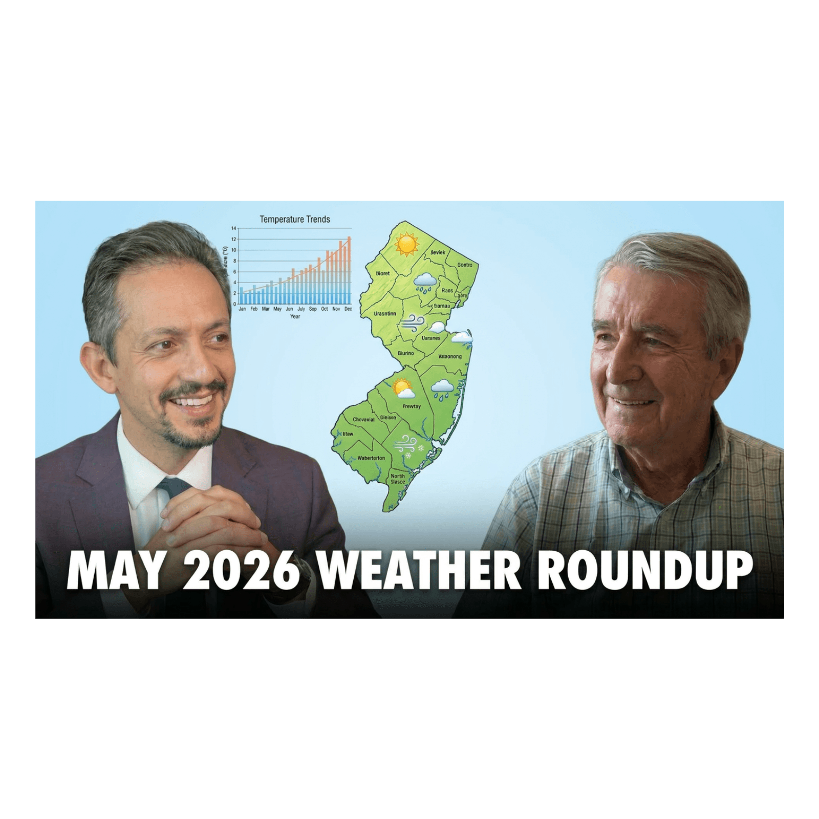 NJ's May 2026 Weather Roundup: Record heat, crummy MDW and dry weather